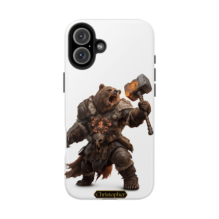 Boris the Bear – Hammer of the North - iPhone Case