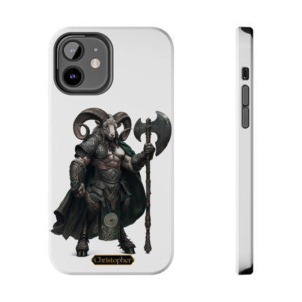 Caelan the Ram – Warden of the Clans - iPhone Case