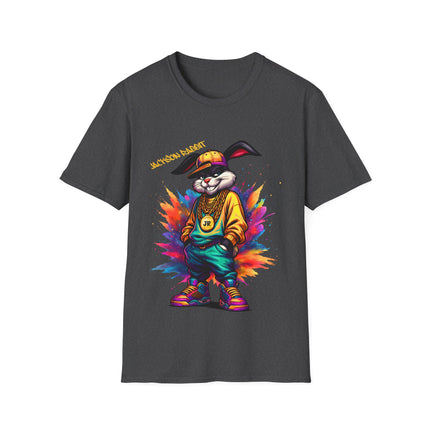 Jackson Rabbit - Urban Safari Crew - adult T-Shirt