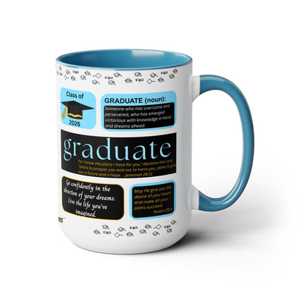 Graduation Mug - Class of 2026 - 15oz - color
