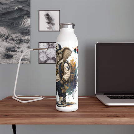 Malachi Ivory - Urban Safari Crew - Slim Water Bottle