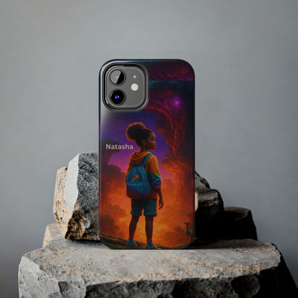Limitless Wonder - Girl - iPhone Case - personalized