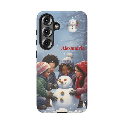 Winter Wonderland - Samsung Galaxy phone case - personalized