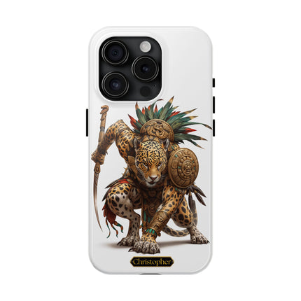 Tezcatl the Jaguar – Shadow of the Sun - iPhone Case