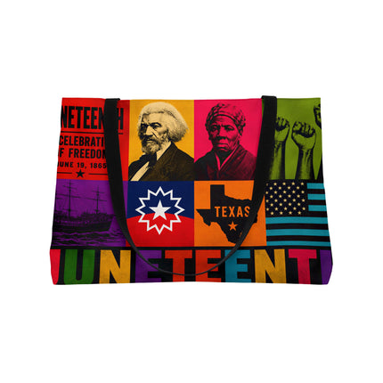 Juneteenth Pop Heritage Weekender Tote