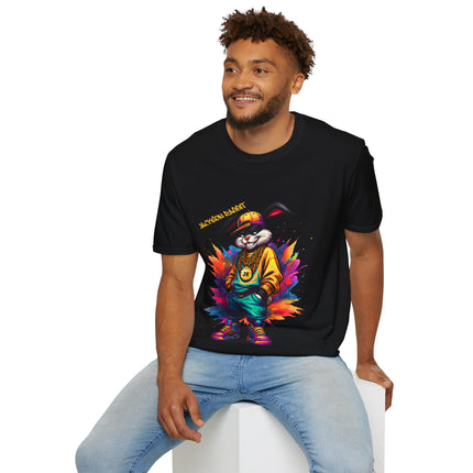 Jackson Rabbit - Urban Safari Crew - adult T-Shirt