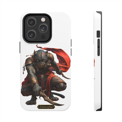 Kofi the Panther – Blade of the Night - iPhone Case