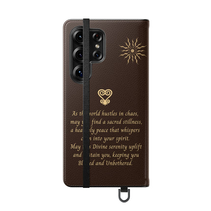 Blessed and Unbothered - Samsung Flip Case