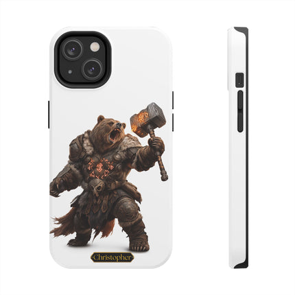 Boris the Bear – Hammer of the North - iPhone Case