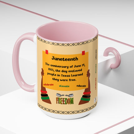 Celebrate Freedom Juneteenth - 15oz mug
