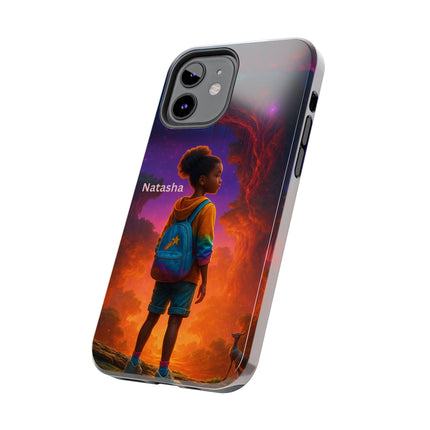 Limitless Wonder - Girl - iPhone Case - personalized