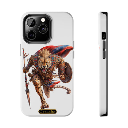 Jabari the Cheetah – Lightning of the Plains - iPhone Case