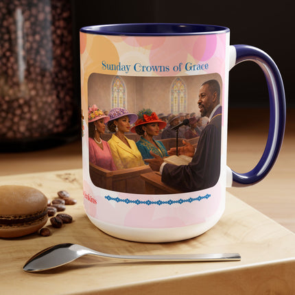 Sunday Crowns of Grace - 15oz mug