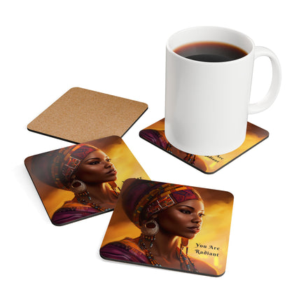 You Are Radiant - coaster set