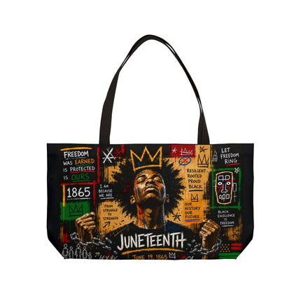 Juneteenth Urban Vibe - Weekender Tote Bag