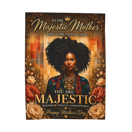 You Are Majestic - plush blanket