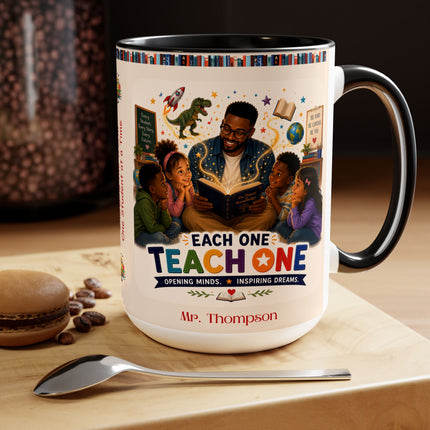 Each One Teach One - 15oz Mug - male