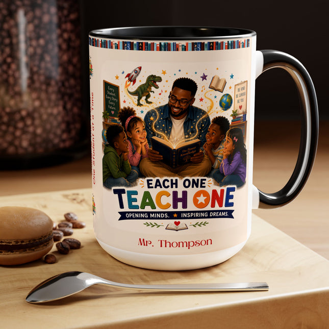 Each One Teach One - 15oz Mug - male