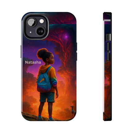 Limitless Wonder - Girl - iPhone Case - personalized