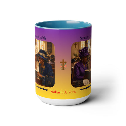 Sunday Crowns of Faith - 15oz mug
