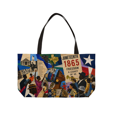 Juneteenth: Legacy of Freedom Weekender Tote