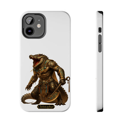 Sobek the Crocodile – Guardian of the Nile - iPhone Case