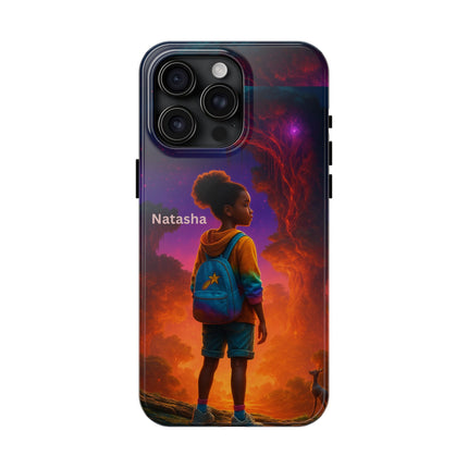 Limitless Wonder - Girl - iPhone Case - personalized