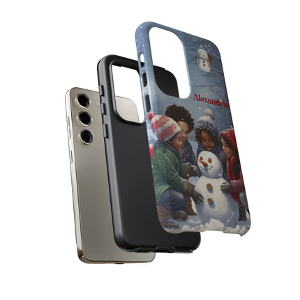Winter Wonderland - Samsung Galaxy phone case - personalized
