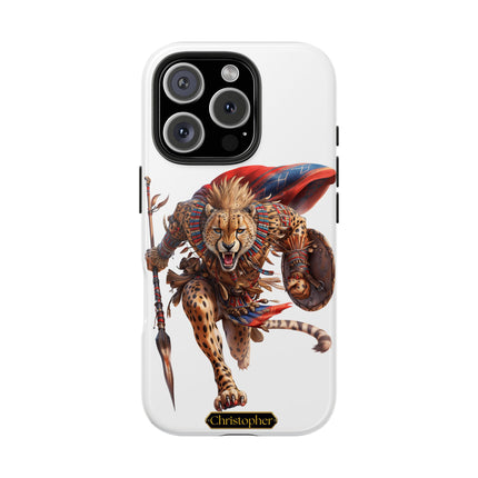 Jabari the Cheetah – Lightning of the Plains - iPhone Case