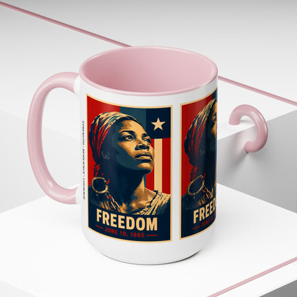 Juneteenth Freedom - 15oz Mug