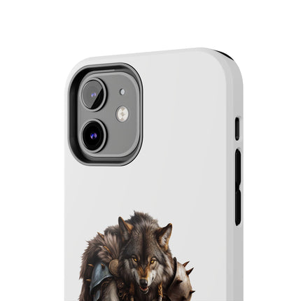 Ragnar the Wolf – Viking Berserker iPhone Case