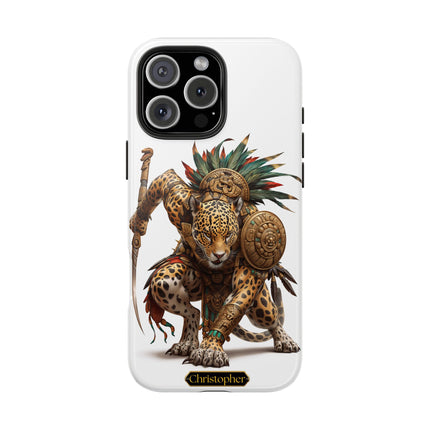 Tezcatl the Jaguar – Shadow of the Sun - iPhone Case