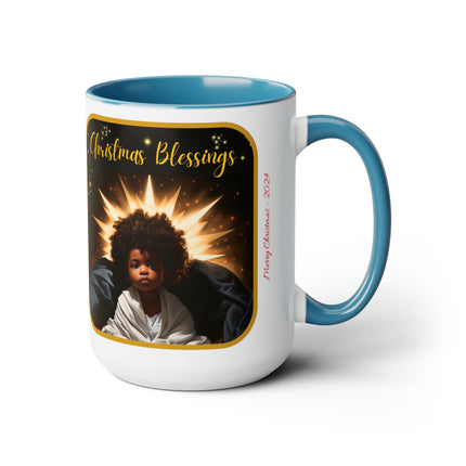 Christmas Blessings - mug - 15oz