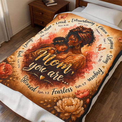 Mom You Are - plush blanket
