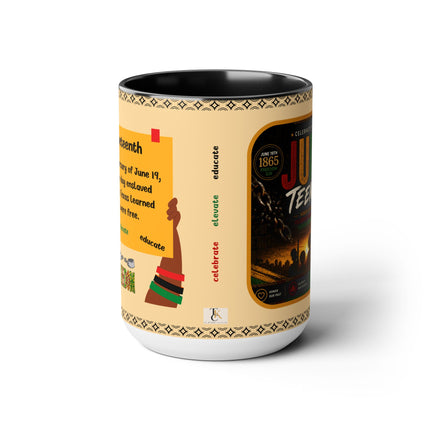 Celebrate Freedom Juneteenth - 15oz mug