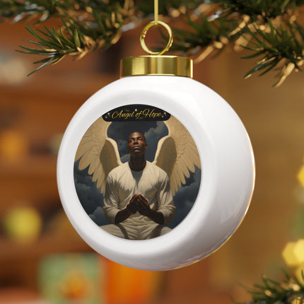 Angel of Hope - ball ornament