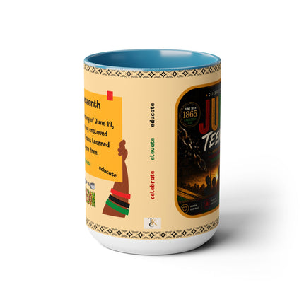 Celebrate Freedom Juneteenth - 15oz mug