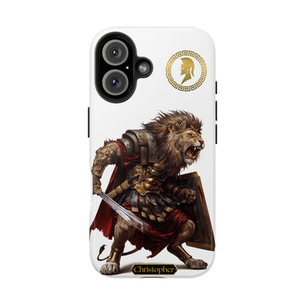 Maximus the Lion – Gladiator of the Arena - iPhone Case