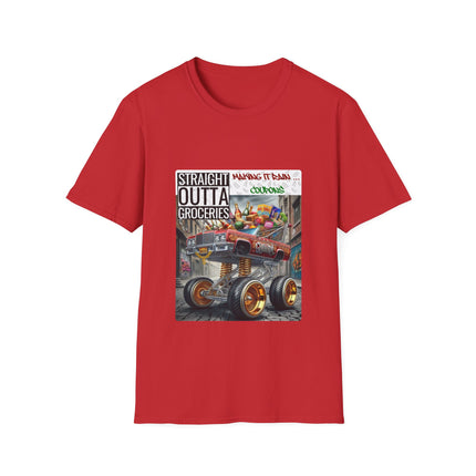 Straight Outta Groceries-2 - Making It Rain… Coupons - tshirt