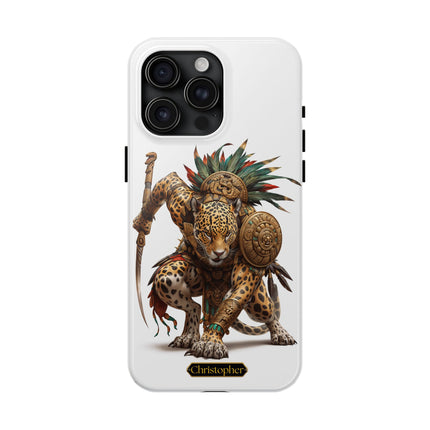 Tezcatl the Jaguar – Shadow of the Sun - iPhone Case