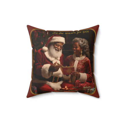 Mr & Mrs Santa - pillow