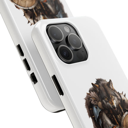 Ragnar the Wolf – Viking Berserker iPhone Case