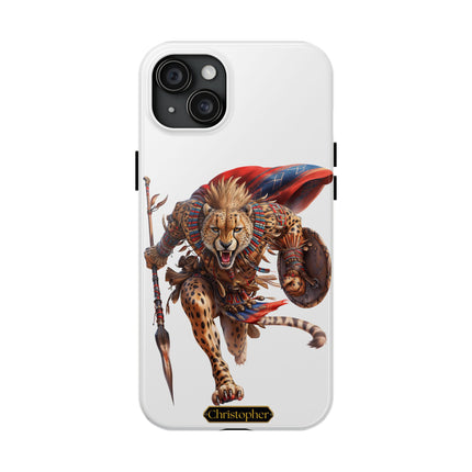 Jabari the Cheetah – Lightning of the Plains - iPhone Case