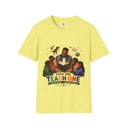 Each One Teach One - T-shirt - male