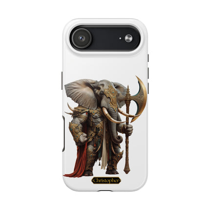 Rajah the Elephant – Guardian of the Golden Empire - iPhone Case