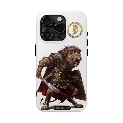 Maximus the Lion – Gladiator of the Arena - iPhone Case