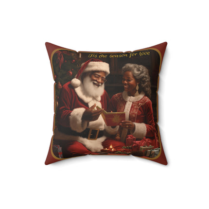 Mr & Mrs Santa - pillow