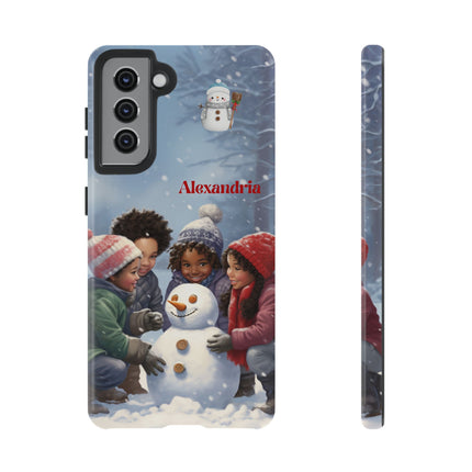 Winter Wonderland - Samsung Galaxy phone case - personalized