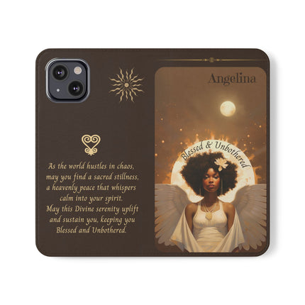 Blessed and Unbothered - iPhone Flip Case