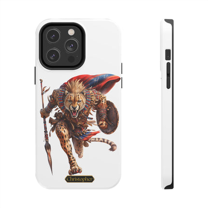 Jabari the Cheetah – Lightning of the Plains - iPhone Case